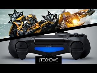 Transformers 4 no topo e Controle do PS4 no PS3 | TecNews