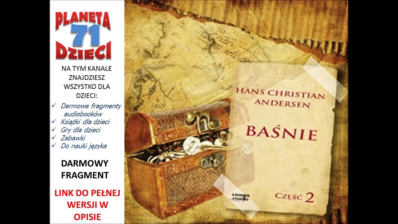 BAŚNIE cz.2 czyta Joanna Lissner, Stanisław Biczysko, Andrzej Szopa - Hans Christian Andersen