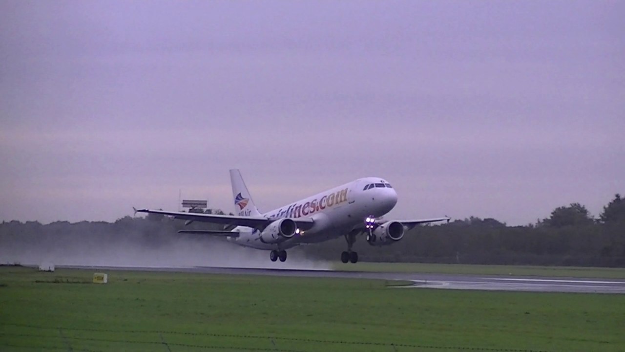 BHAirlines LZ-BHG (Operated by Corendon) Takeoff GRQ - EHGG