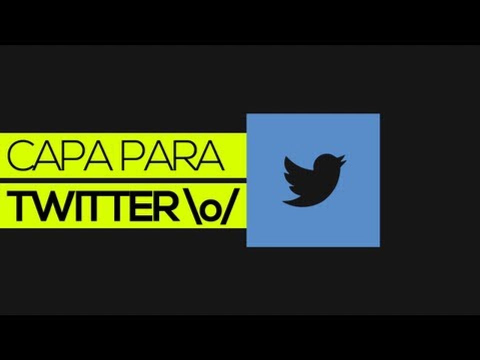 Tutorial Photoshop: Capa interativa para TWITTER