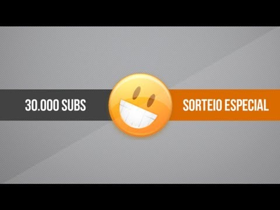 Especial 30k + Sorteio