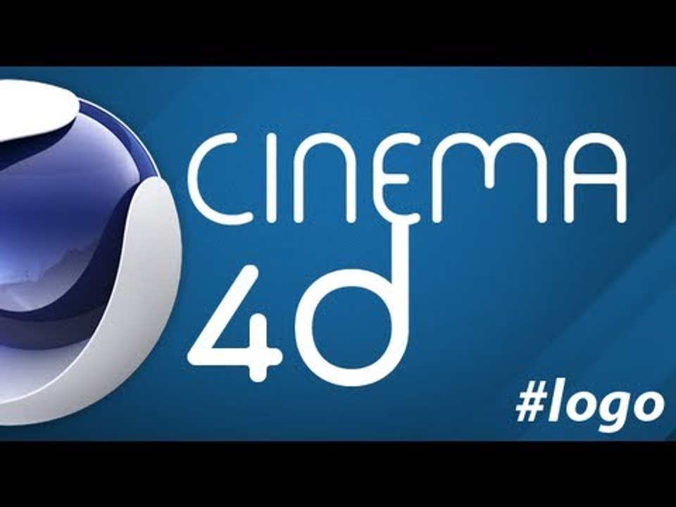 Tutorial Cinema 4D: Criando um logo em 3D p/ ca...