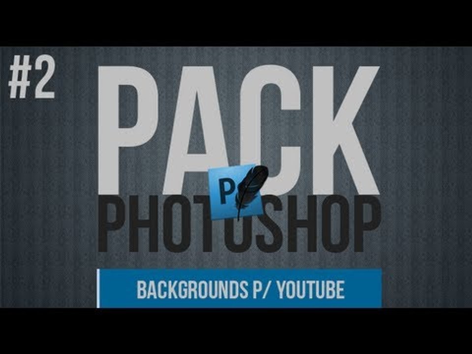 Download: Pack com background p/ canal no YouTube // Especial 2k