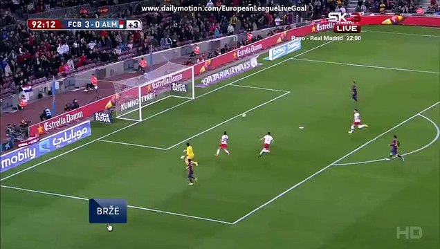 Luis Suarez 4_0 _ Barcelona - Almeria 08.04.2015 HD