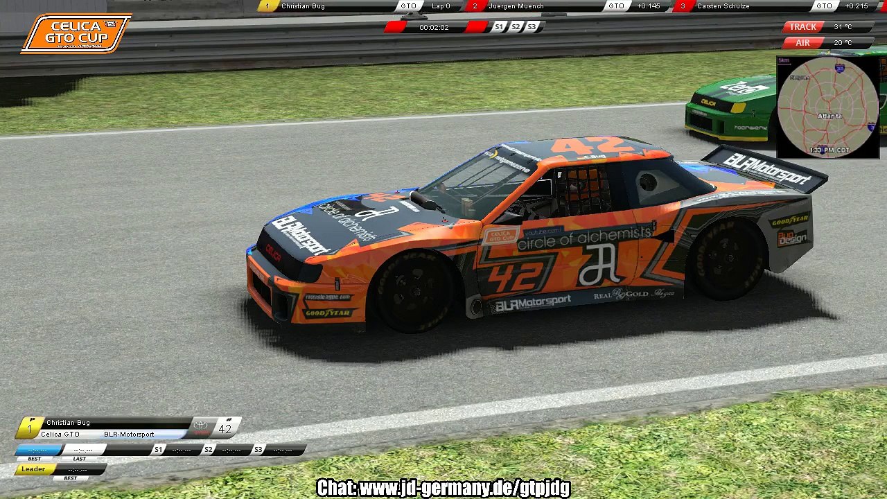 RLC Celica GTO Cup S01R01 Lime  Rock Park