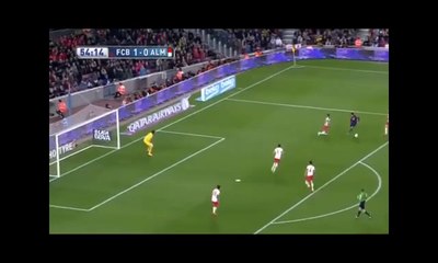 08.04.2015 - Luis Sùarez goal 4:0 - FC Barcelona  vs   UD Almería