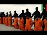 Des militants de l’ÉI décapitent 21 chrétiens égyptiens en Libye