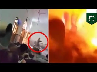 TALIBANS : Vidéo d’un attentat-suicide contre une mosquée pakistanaise