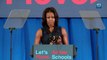First Lady Michelle Obama Speaks at a Lets Move! Active Schools Event