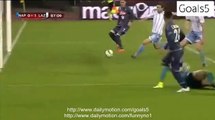 Senad Lulic Goal SAVE Napoli 0 - 1 Lazio Coppa Italia 8-4-2015