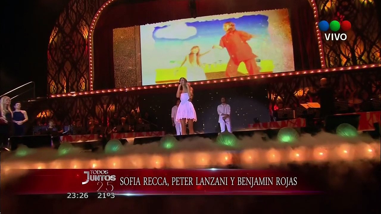 Telefe25Anos  Homenaje  A Cris Morena y a Romina Yan