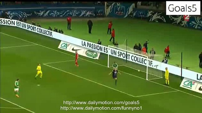 Zlatan Ibrahimovic AMAZING 2 nd Goal PSG 3 - 1 St Etienne Coupe de France 8-4-2015