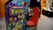 Nicktoons Racing Arcade Game !  Gameplay, cabinet design, artwork overview