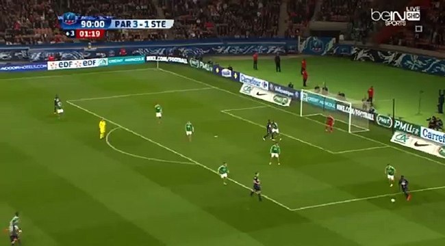 Zlatan Ibrahimovic Hattrick Goal - PSG vs Saint Etienne 4-1 (Coupe du France 2015) HD
