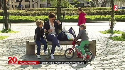 Une baisse des allocations familiales pour les plus aisés