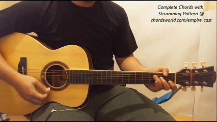 Empire Cast Conqueror Guitar Chords