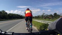 85 km, Treino de Cadência, Competição, Ironman Floripa 2015, cadência alta e baixa, treino longo, Taubaté a Tremembé, SP, Brasil, (37)