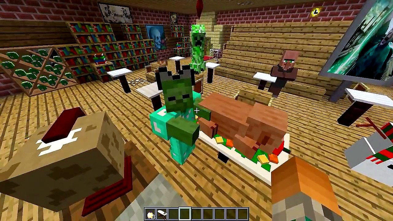 Minecraft Escola Monstro #37 - Teatro de Monstros !! Monster School