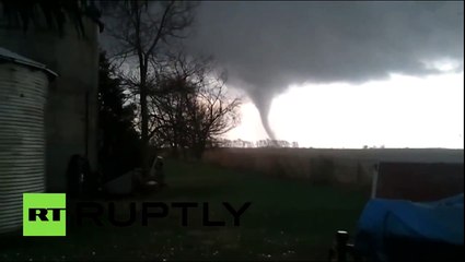 Un devastador tornado destruye un pueblo en Illinois