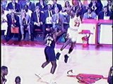1992 MICHAEL JORDAN THE HILIGHT ZONE 6 THREES NBA FINALS HIGHLIGHT THE SHRUG BULLS VS BLAZERS