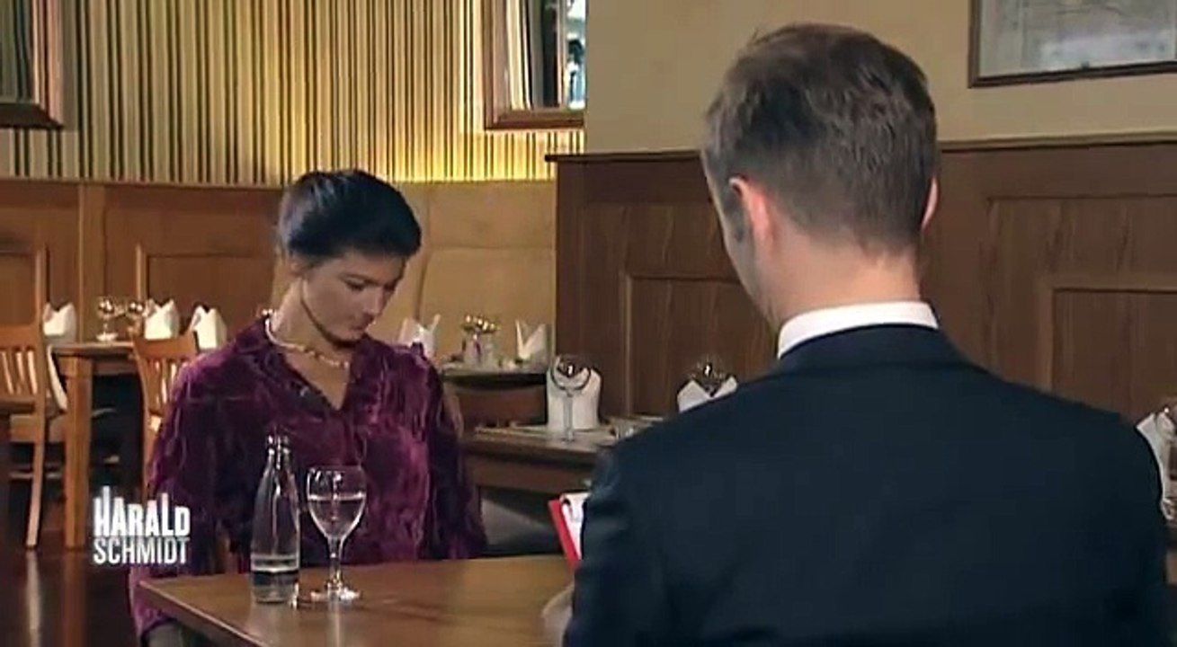 Jan Böhmermann Sahra Wagenknecht Interview Harald Schmidt