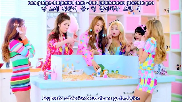 LABOUM - Sugar Sugar MV(Sub Español - Roma - Hangul)