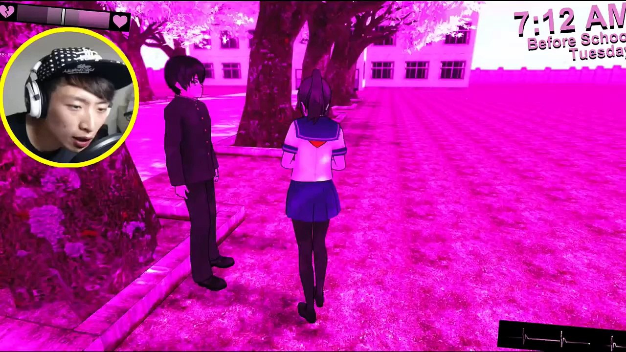 【病嬌遊戲Yandere Simulator】#3 要抽煙嗎SENPAI 中二病發作!進擊的浪子!