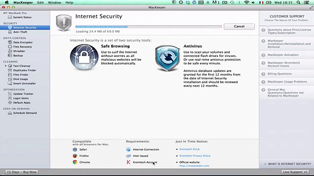 Meilleur Antivirus Mac  - Navigation Internet Sécurisé -
