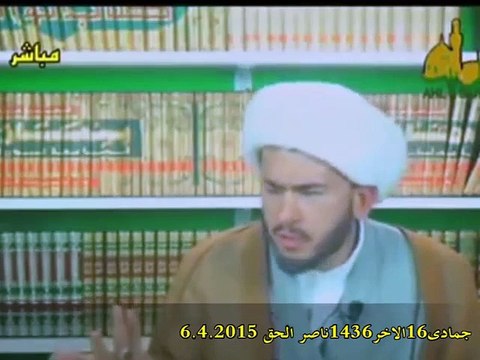 رواية نقدمها لمن يقول ان الائمة لم يسبوا امير المؤمنين عليه السلام يقول لاحد المعترضين على حكمه اخسا يا كلب بحار الانوار ج41ص208