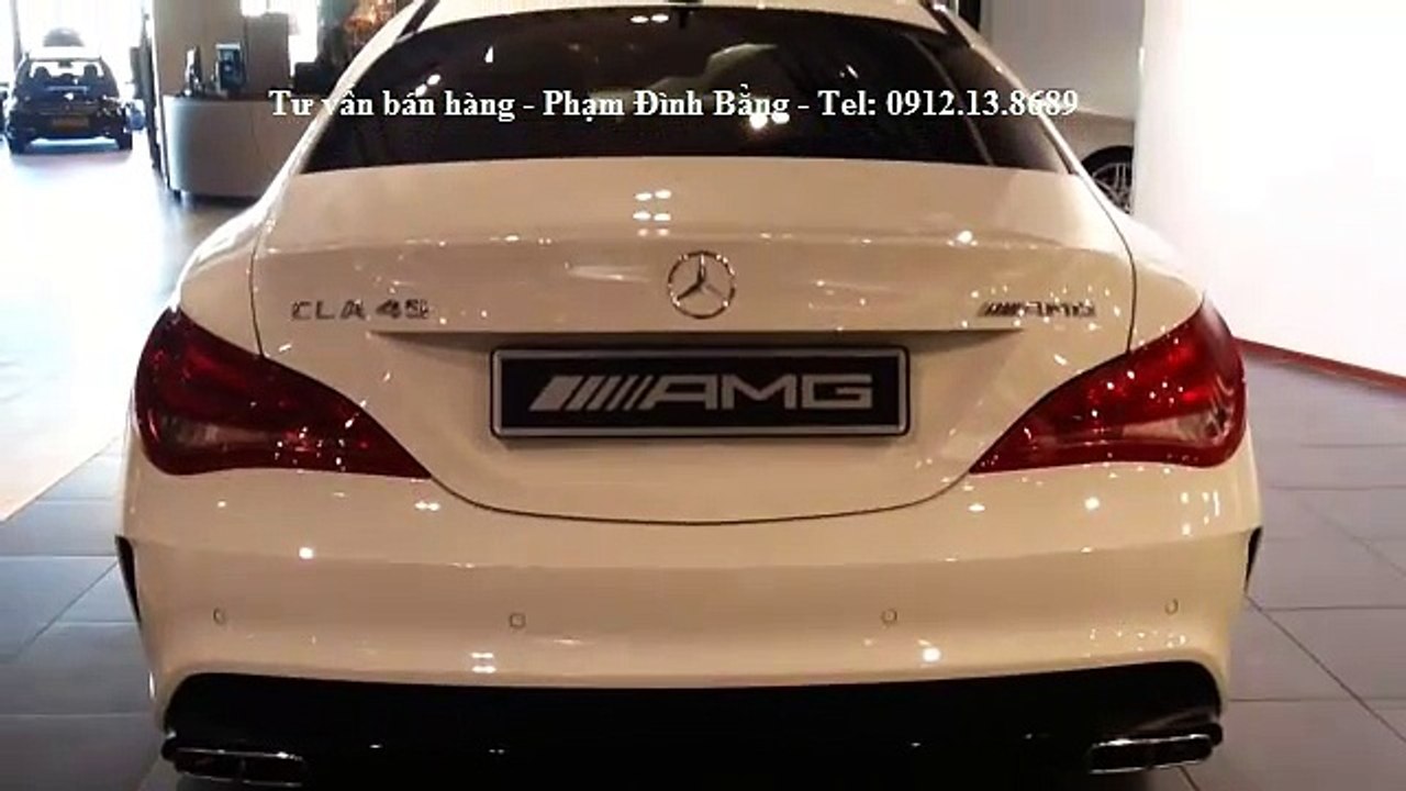 Mercedes CLA45 AMG model 2015, 2016 thể thao và mạnh mẽ