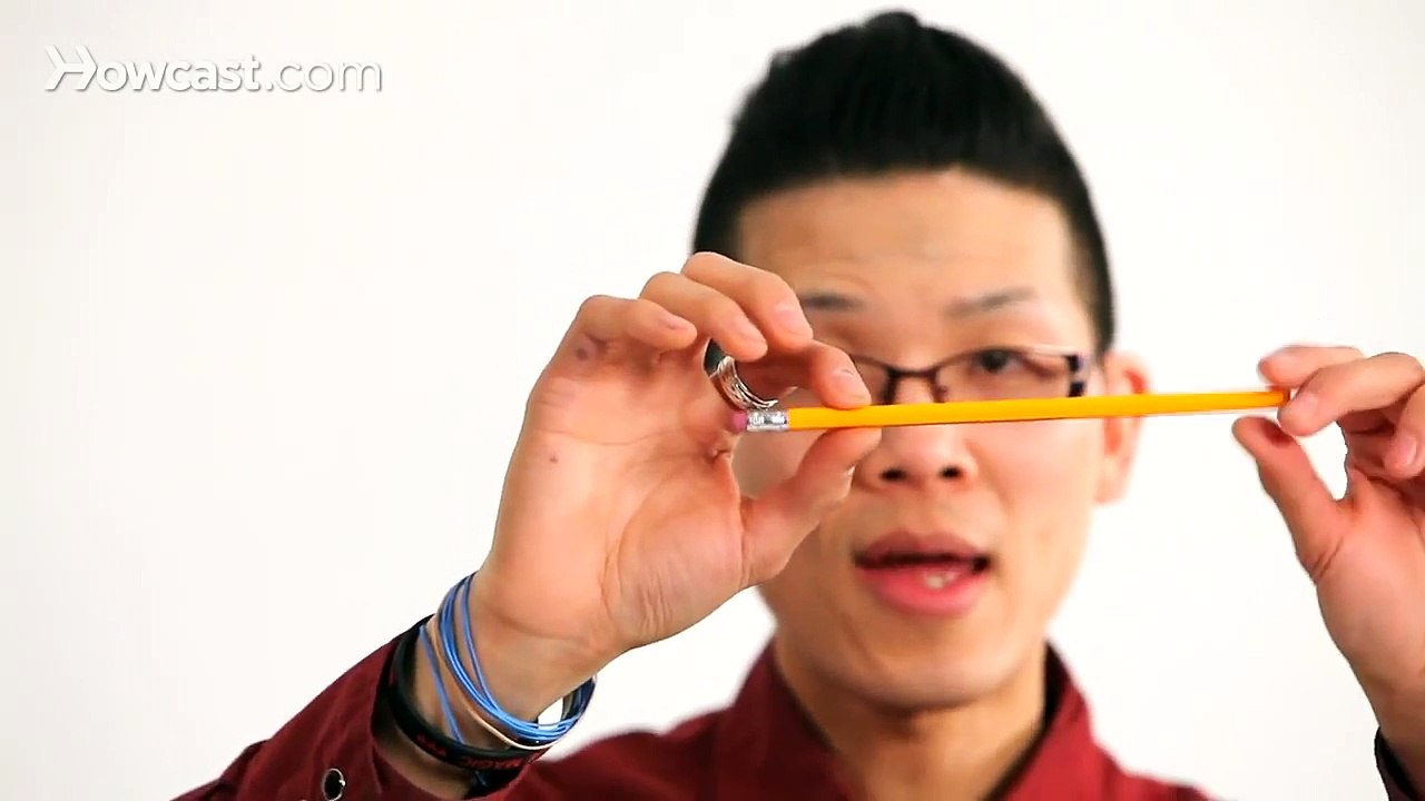 How to Do the Rubber Pencil Trick Magic Tricks video Dailymotion