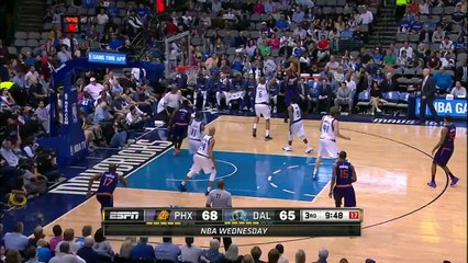 Richard Jefferson Dunk Over Brandan Wright - Suns vs Mavericks - April 8, 2015 - NBA Season 2014-15