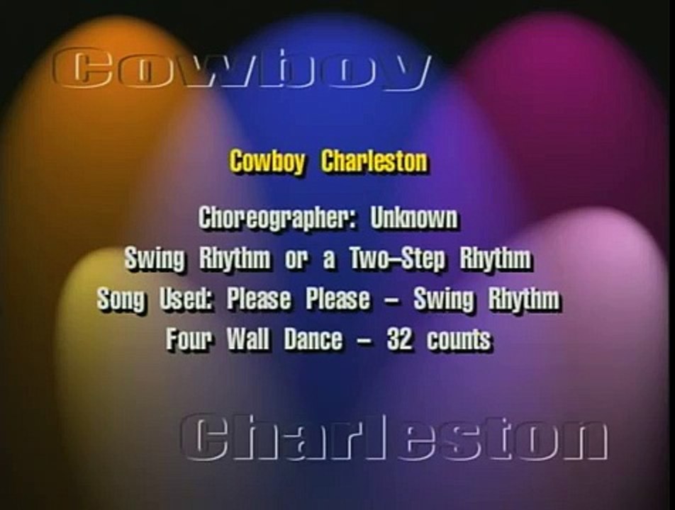 Scooter Lee - Cowboy Charleston - Line Dance Instruction
