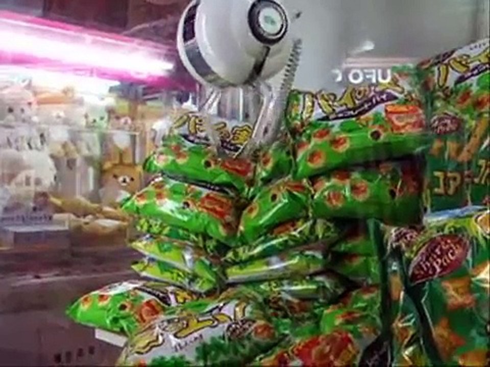 ＵＦＯキャッチャー　ディスプレイ崩し　反則技