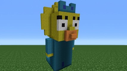 Minecraft Tutorial: How To Make Maggie Simpson