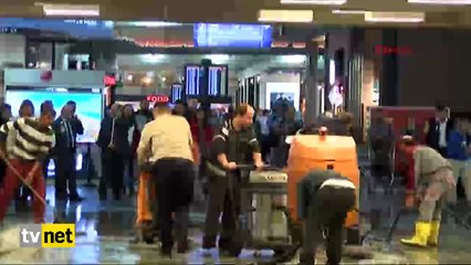 Atatürk Havalimanı'nı su bastı!