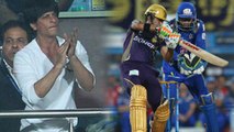 Shahrukh Khan Kolkata Knight Riders Beat Mumbai India - IPL 2015 KKR v MI