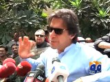 Karachi: Imran Khan media talk-09 April 2015