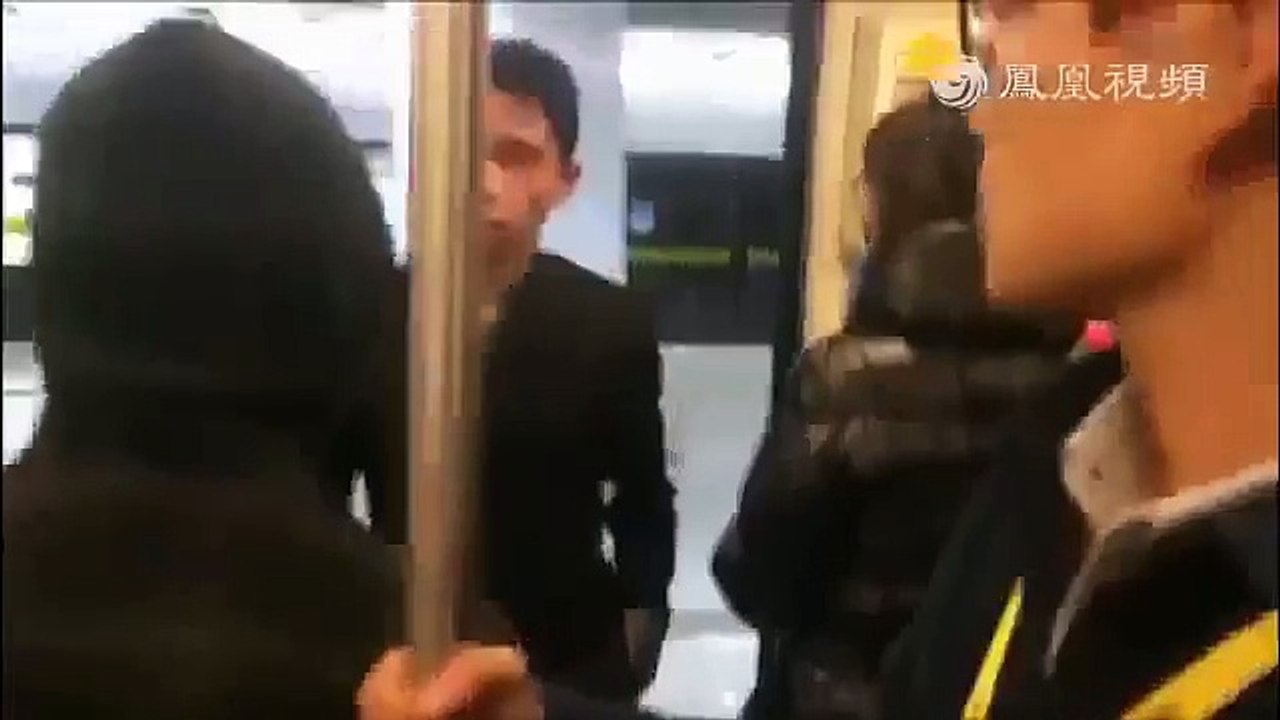 Ninja in metro