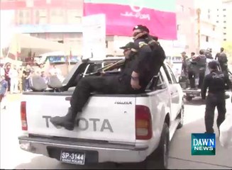 NA-246 by polls: Security arrangement in Azizabad