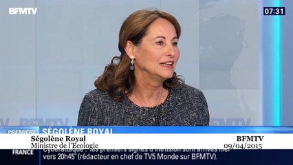 Ségolène Royal : «Des taxis et des bus électriques» d'ici cinq ans