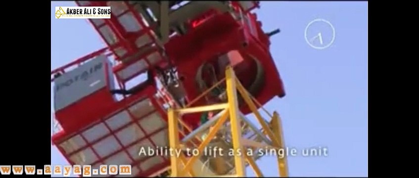 MANITOWOC Potain MDT 248 Tower Crane Features and Benefits