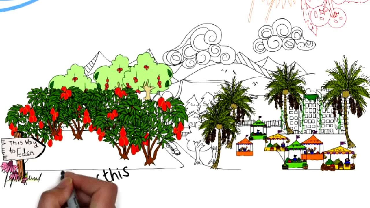 Fruit can save the Planet! illustrated