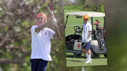 Justin Bieber spielt Golf auf Hawaii