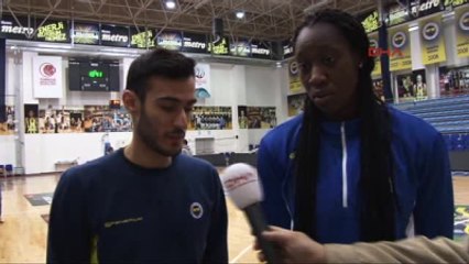 Fenerbahçe'nin En Güvendiği ve Final Four'da Ekstra İşler Beklediği Nba Patentli Tina Charles...