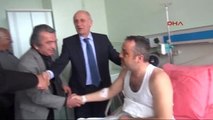 Fenerbahçe Yönetiminden Yaralı Şoför Ufuk Kıran'a Ziyaret