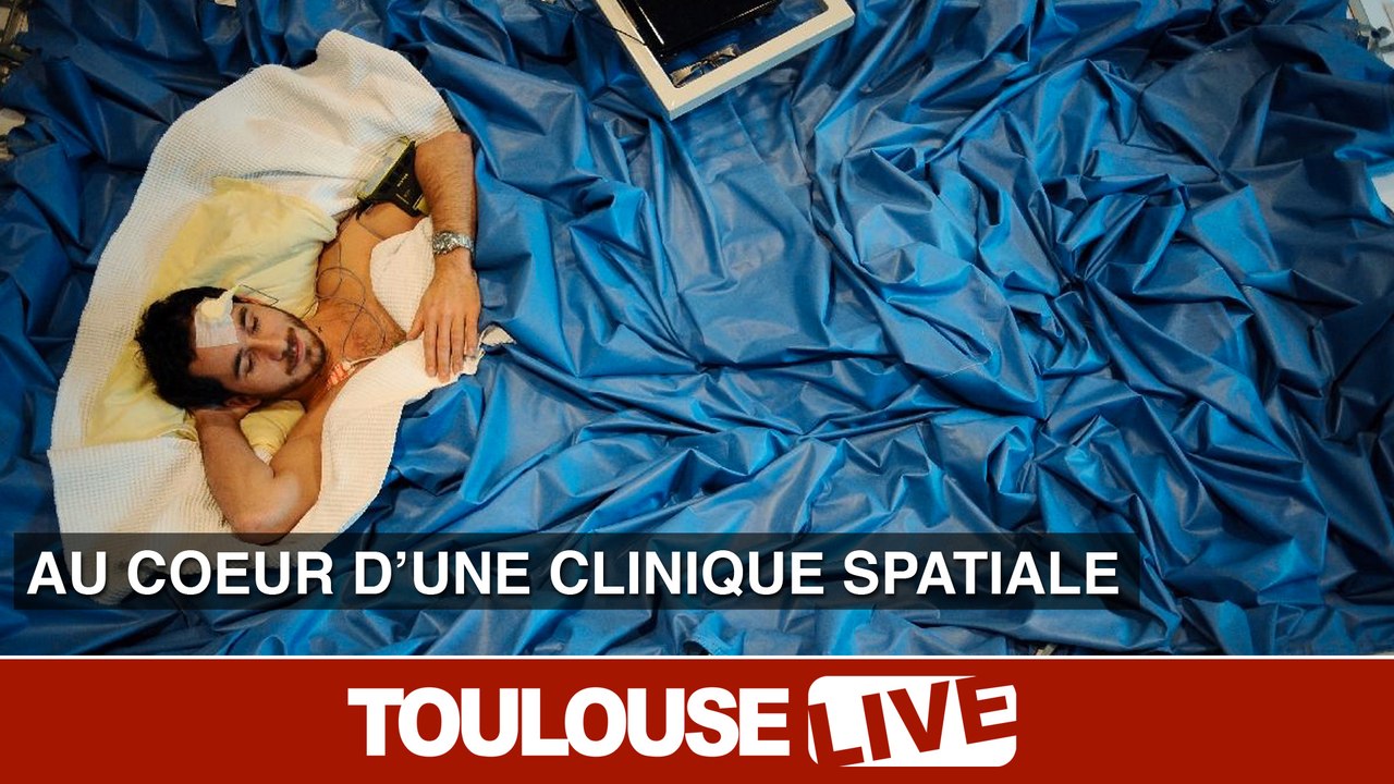 À Toulouse, une clinique spatiale plonge les cobayes dans la vie des astronautes