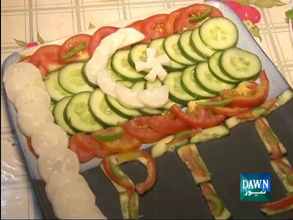 Delicious lunch for Imran and Reham