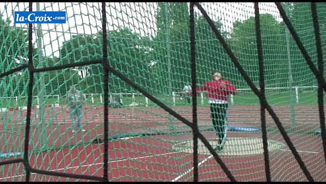 Gestes de l'athlétisme - le lancer du disque