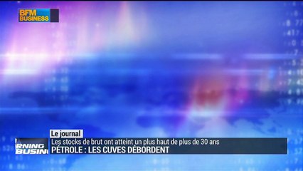 Pétrole: les cuves débordent